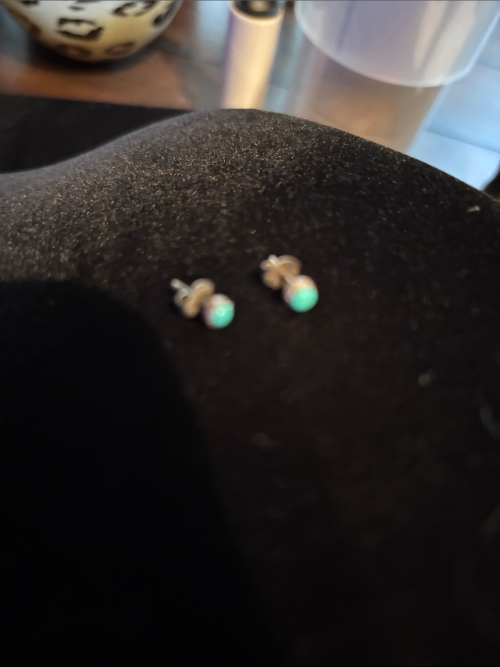 Turquoise Stud Earrings - Women Jewelry